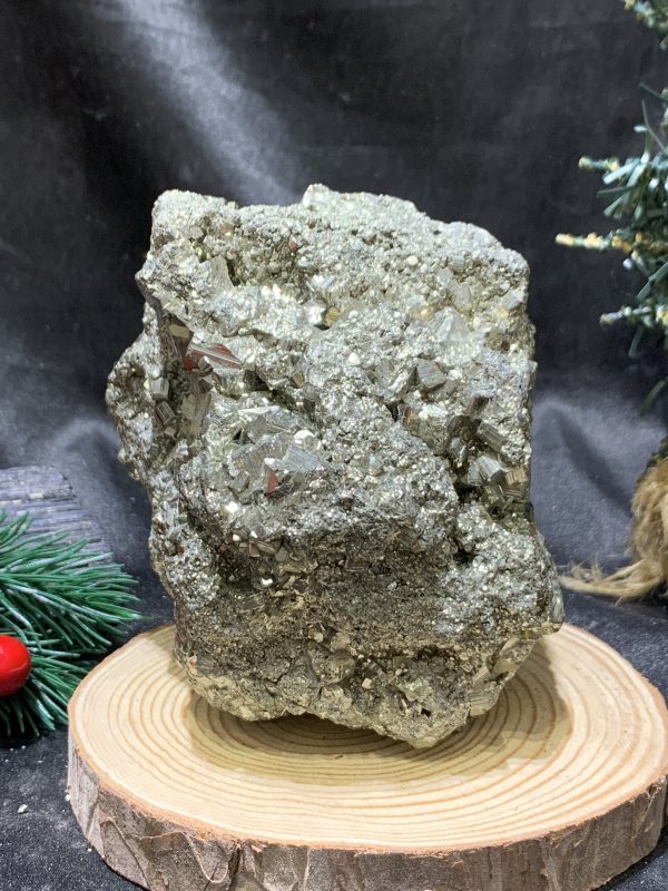 TINH THỂ VÀNG GĂM – Pyrite (TVG08), KL: 1.14KG