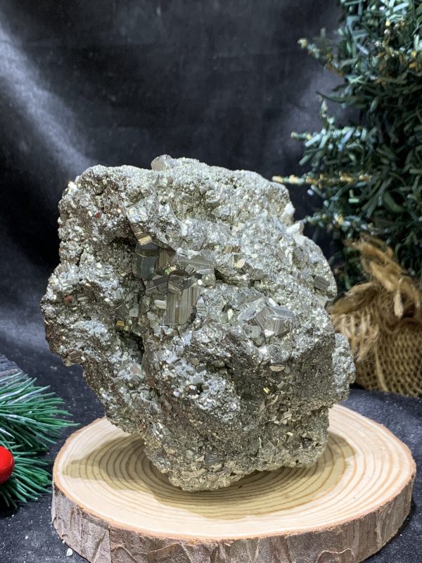 TINH THỂ VÀNG GĂM – Pyrite (TVG08), KL: 1.14KG