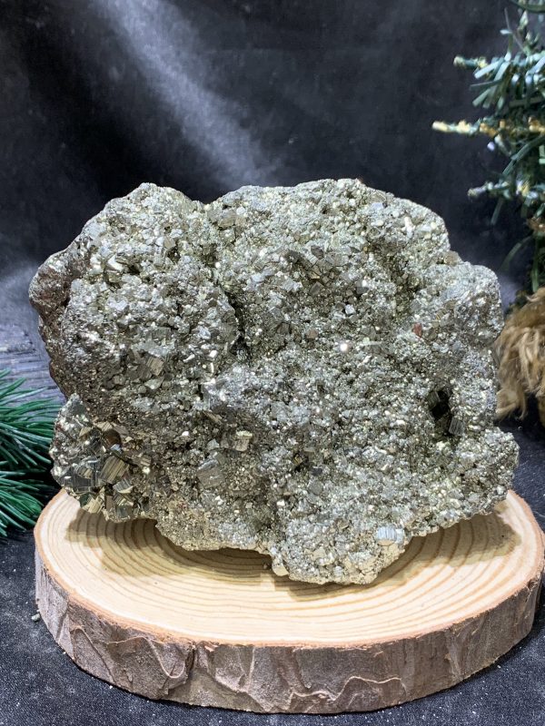 TINH THỂ VÀNG GĂM – Pyrite (TVG08), KL: 1.14KG