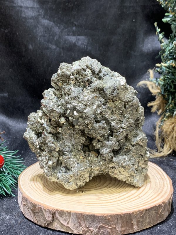 TINH THỂ VÀNG GĂM – Pyrite (TVG10), KL: 0.76KG