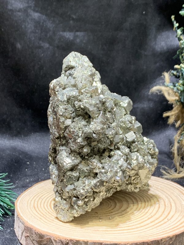 TINH THỂ VÀNG GĂM – Pyrite (TVG10), KL: 0.76KG