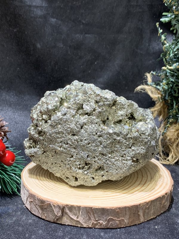 TINH THỂ VÀNG GĂM – Pyrite (TVG12), KL: 1.04KG