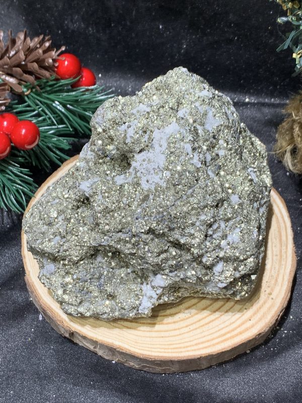 TINH THỂ VÀNG GĂM – Pyrite (TVG19), KL: 0.89KG