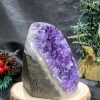 HỐC THẠCH ANH TÍM NHỎ – SMALL AMETHYST GEODE (TV447), KL: 0,835KG, KT: 12*10CM