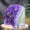 HỐC THẠCH ANH TÍM NHỎ – SMALL AMETHYST GEODE (TV442), KL: 0,77KG, KT: 9*9,5CM