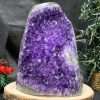 HỐC THẠCH ANH TÍM NHỎ – SMALL AMETHYST GEODE (TV511), KL: 0,62KG, KT: 12*8CM