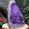 HỐC THẠCH ANH TÍM NHỎ – SMALL AMETHYST GEODE (TV511), KL: 0,62KG, KT: 12*8CM