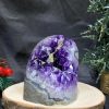 HỐC THẠCH ANH TÍM NHỎ – SMALL AMETHYST GEODE (TV478), KL: 0,565KG, KT: 11,5*7CM