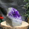 HỐC THẠCH ANH TÍM NHỎ – SMALL AMETHYST GEODE (TV478), KL: 0,565KG, KT: 11,5*7CM