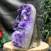 HỐC THẠCH ANH TÍM NHỎ – SMALL AMETHYST GEODE (TV514), KL: 1,255KG, KT: 13*9CM