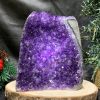 HỐC THẠCH ANH TÍM NHỎ – SMALL AMETHYST GEODE (TV441), KL: 1,295KG, KT: 11*9CM