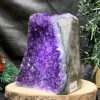 HỐC THẠCH ANH TÍM NHỎ – SMALL AMETHYST GEODE (TV441), KL: 1,295KG, KT: 11*9CM