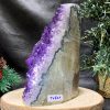 HỐC THẠCH ANH TÍM NHỎ – SMALL AMETHYST GEODE (TV501), KL: 0,885KG, KT: 14*6,3CM