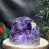 HỐC THẠCH ANH TÍM NHỎ – SMALL AMETHYST GEODE (TV484), KL: 0,715KG, KT: 7,5*9CM