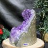 HỐC THẠCH ANH TÍM NHỎ – SMALL AMETHYST GEODE (TV510), KL: 0,86KG, KT: 14*7,8CM