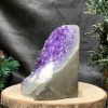 HỐC THẠCH ANH TÍM NHỎ – SMALL AMETHYST GEODE (TV482), KL: 0,445KG, KT: 10,5*6CM