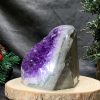 HỐC THẠCH ANH TÍM NHỎ – SMALL AMETHYST GEODE (TV486), KL: 0,66KG, KT: 11*9CM