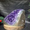 HỐC THẠCH ANH TÍM NHỎ – SMALL AMETHYST GEODE (TV497), KL: 0,925KG, KT: 14*10CM