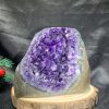 HỐC THẠCH ANH TÍM NHỎ – SMALL AMETHYST GEODE (TV497), KL: 0,925KG, KT: 14*10CM