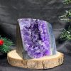 HỐC THẠCH ANH TÍM NHỎ – SMALL AMETHYST GEODE (TV459), KL: 0,76KG, KT: 10*8,5CM