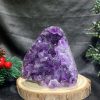 HỐC THẠCH ANH TÍM NHỎ – SMALL AMETHYST GEODE (TV462), KL: 0,645KG, KT: 11*7,5CM