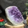 HỐC THẠCH ANH TÍM NHỎ – SMALL AMETHYST GEODE (TV491), KL: 1,24KG, KT: 12,5*10,5CM