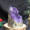 HỐC THẠCH ANH TÍM NHỎ – SMALL AMETHYST GEODE (TV492), KL: 0,65KG, KT: 12*7CM