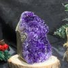 HỐC THẠCH ANH TÍM NHỎ – SMALL AMETHYST GEODE (TV471), KL: 0,815KG, KT: 13*8,8CM