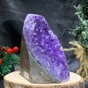 HỐC THẠCH ANH TÍM NHỎ – SMALL AMETHYST GEODE (TV488), KL: 0,71KG, KT: 13*7CM