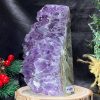 HỐC THẠCH ANH TÍM NHỎ – SMALL AMETHYST GEODE (TV479), KL: 0,84KG, KT: 13*6,5CM