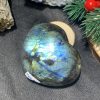 TRÁI TIM ĐÁ XÀ CỪ – Labradorite (TXC4) – KT: 6,7*5,4CM, KL: 0,18KG