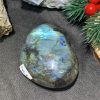 TRÁI TIM ĐÁ XÀ CỪ – Labradorite (TXC4) – KT: 6,7*5,4CM, KL: 0,18KG