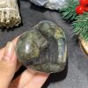 TRÁI TIM ĐÁ XÀ CỪ – Labradorite (TXC4) – KT: 6,7*5,4CM, KL: 0,18KG