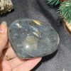 TRÁI TIM ĐÁ XÀ CỪ – Labradorite (TXC8) – KT: 6,36 *7,32CM, KL: 0,192KG