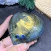 TRÁI TIM ĐÁ XÀ CỪ – Labradorite (TXC23) – KT: 7,14*7,88CM, KL: 0,278KG