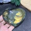 TRÁI TIM ĐÁ XÀ CỪ – Labradorite (TXC23) – KT: 7,14*7,88CM, KL: 0,278KG