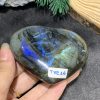 TRÁI TIM ĐÁ XÀ CỪ – Labradorite (TXC26) – KT: 6,66*7,68CM, KL: 0,208KG