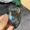 TRÁI TIM ĐÁ XÀ CỪ – Labradorite (TXC27) – KT: 7,04*7,68CM, KL: 0,264KG