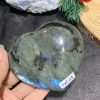 TRÁI TIM ĐÁ XÀ CỪ – Labradorite (TXC29) – KT: 7,25*8,24CM, KL: 0,22KG