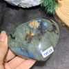 TRÁI TIM ĐÁ XÀ CỪ – Labradorite (TXC29) – KT: 7,25*8,24CM, KL: 0,22KG