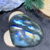 TRÁI TIM ĐÁ XÀ CỪ – Labradorite (TXC30) – KT: 6,9*7,89CM, KL: 0,264KG