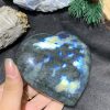 TRÁI TIM ĐÁ XÀ CỪ – Labradorite (TXC31) – KT: 8,21*9,14CM, KL:0,36KG