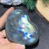 TRÁI TIM ĐÁ XÀ CỪ – Labradorite (TXC36) – KT: 7,06*8,27CM, KL:0,298KG