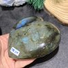 TRÁI TIM ĐÁ XÀ CỪ – Labradorite (TXC37) – KT: 9,04*9,26CM, KL: 0,414KG