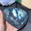 TRÁI TIM ĐÁ XÀ CỪ – Labradorite (TXC41) – KT: 10,34*11,4CM, KL: 0,792KG