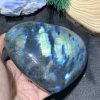 TRÁI TIM ĐÁ XÀ CỪ – Labradorite (TXC41) – KT: 10,34*11,4CM, KL: 0,792KG