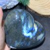 TRÁI TIM ĐÁ XÀ CỪ – Labradorite (TXC41) – KT: 10,34*11,4CM, KL: 0,792KG