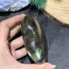 TRÁI TIM ĐÁ XÀ CỪ – Labradorite (TXC44) – KT: 7,7*8,52CM, KL: 0,294KG