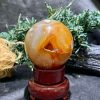 Bi cầu Carnelian (BC14), KL: 306gram – ĐK: 6.1cm | CADA DECOR