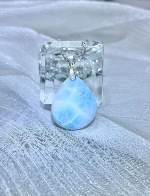 Mặt dây đá Larimar | CADA DECOR